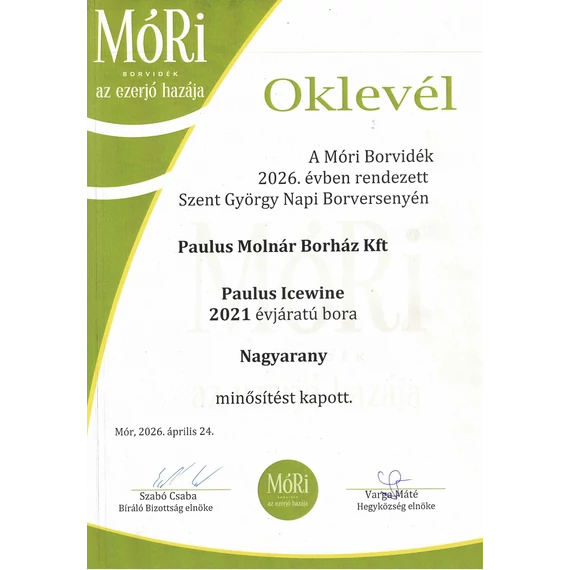 Móri Szent György napi Borverseny